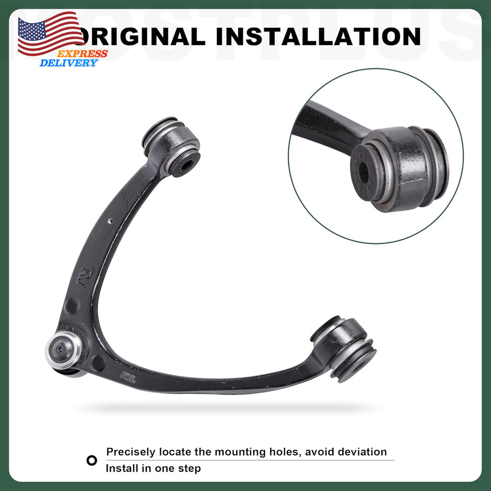 Front Upper Control Arm & Lower Ball Joint Compatible 2007-2015 Chevy Silverado