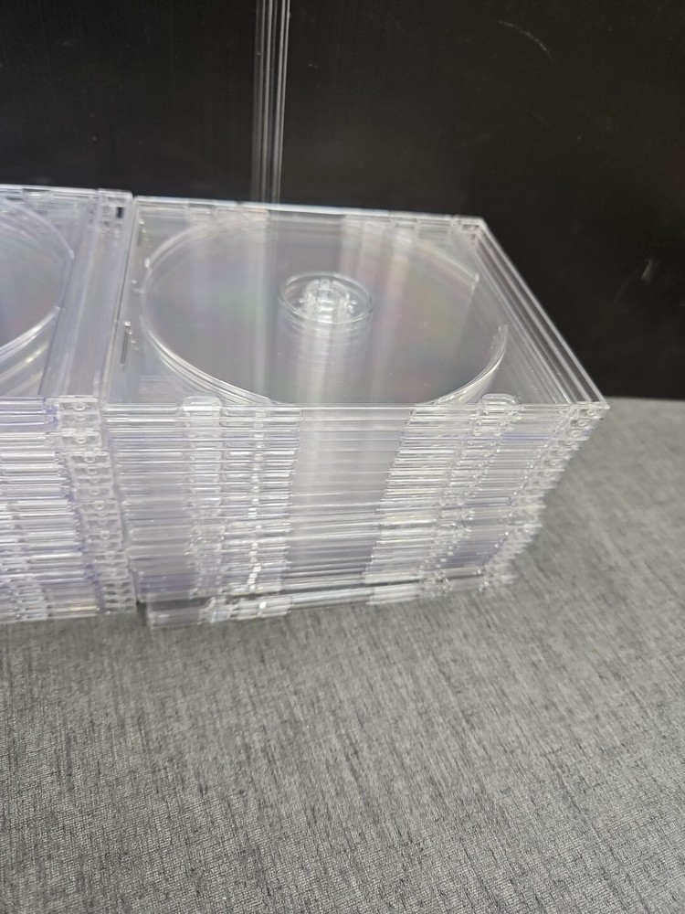 Clear CD/DVD Cases Lot of 40