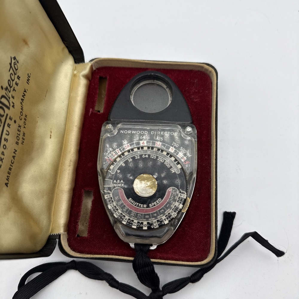 Vintage Norwood Director Exposure Meter Model B. Untested