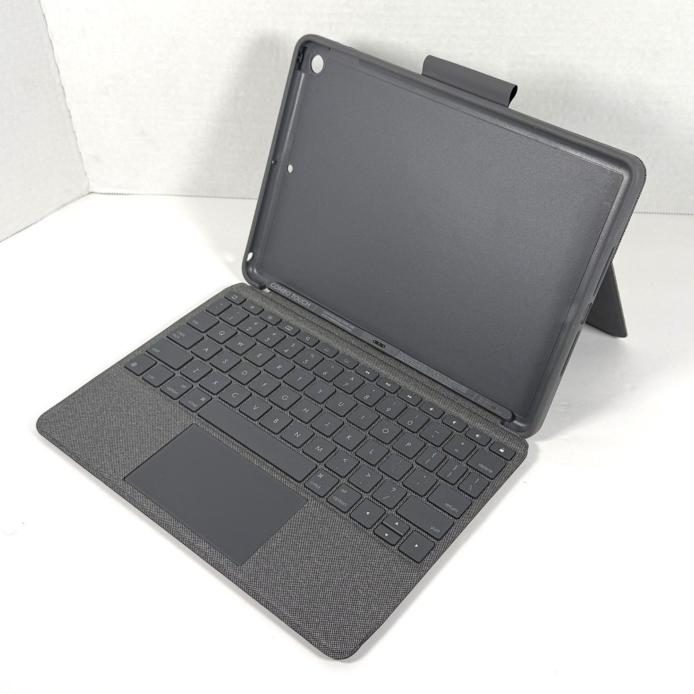 Logitech Combo Touch Keyboard Trackpad Case For Apple iPad 7th 8th 9th Gen (4)