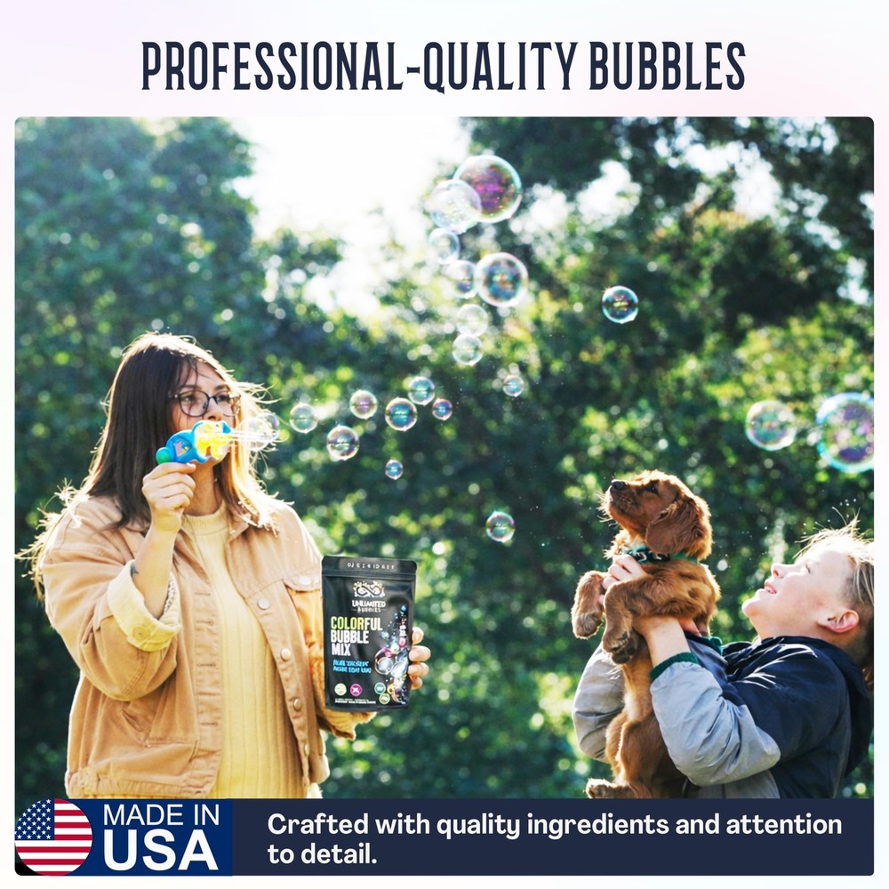 Bubble Powder Refill Mix – Makes 30 Gallons – DIY Bubble Solution – Just Add ...