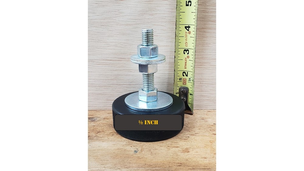 Leveling Anti Vibration Feet Foot 3" Pad