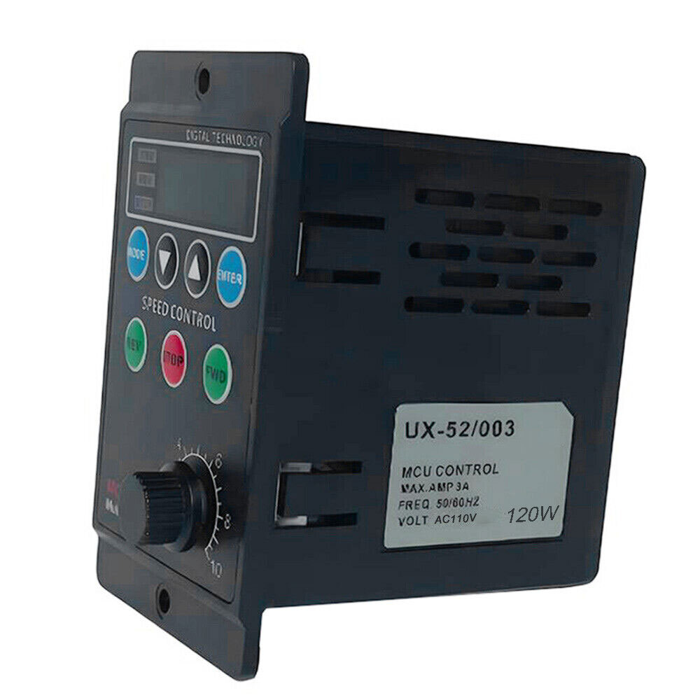 Programmable Motor Speed Controller Variable Speed Governor Switch AC 110V 120W
