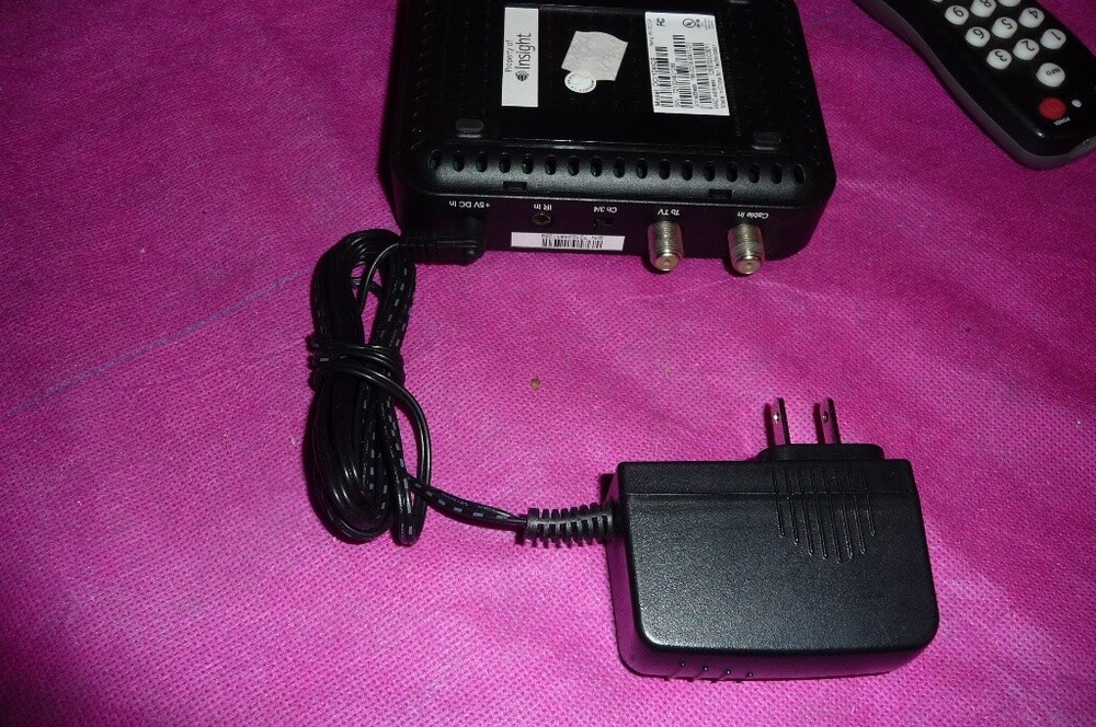 Technicolor Digital Transport Adapter DCI104ICS Remote/ Power Supply UNtested