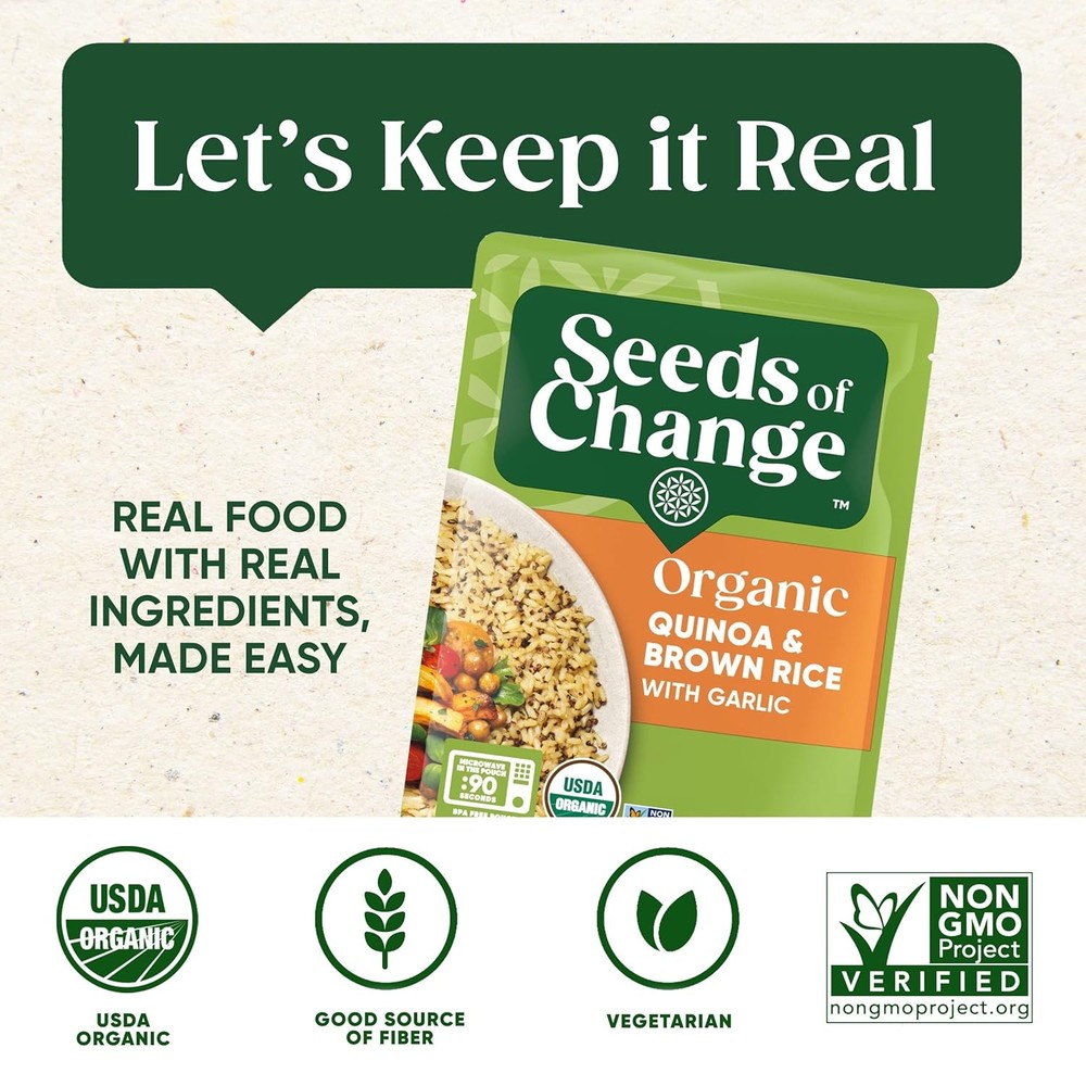 Organic Quinoa Brown Rice Packs