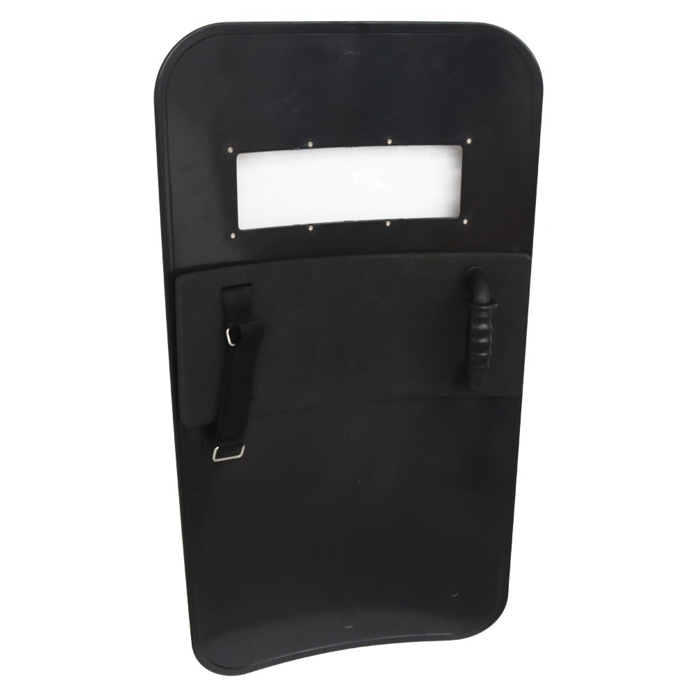 500x900x3.5mm Rectangular Handheld Riot Shield for Enhanced Security Protection