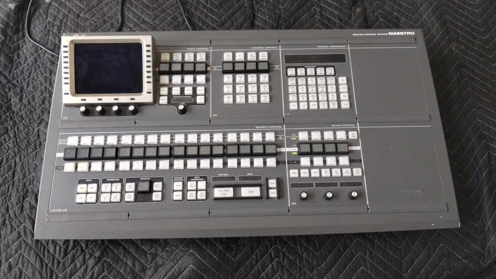 Grass Valley Group MAESTRO Video Production Center Master Control System Panel