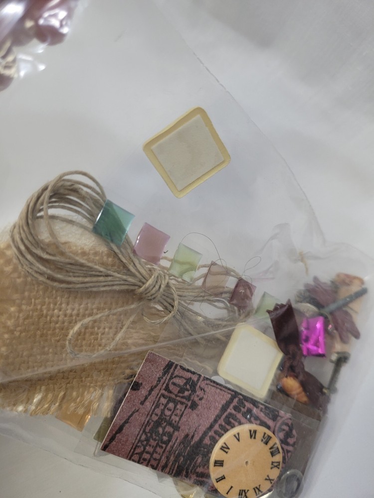 Ephemera for Card Making scrapbooking Texture Pieces Mixed Bag