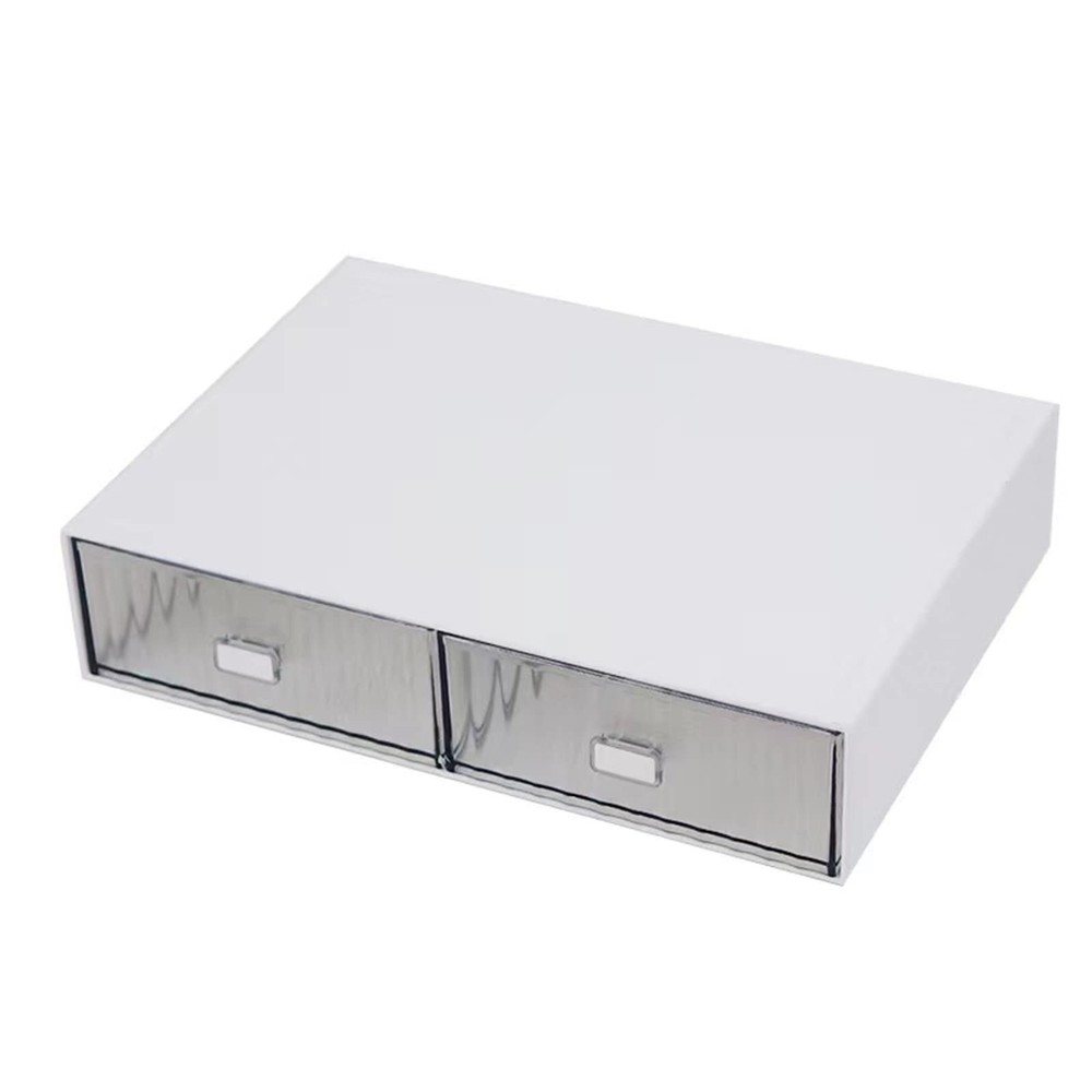 Desk Drawer Organizer, Stackable Office Supplies Storage, Plastic Drawer, Des...