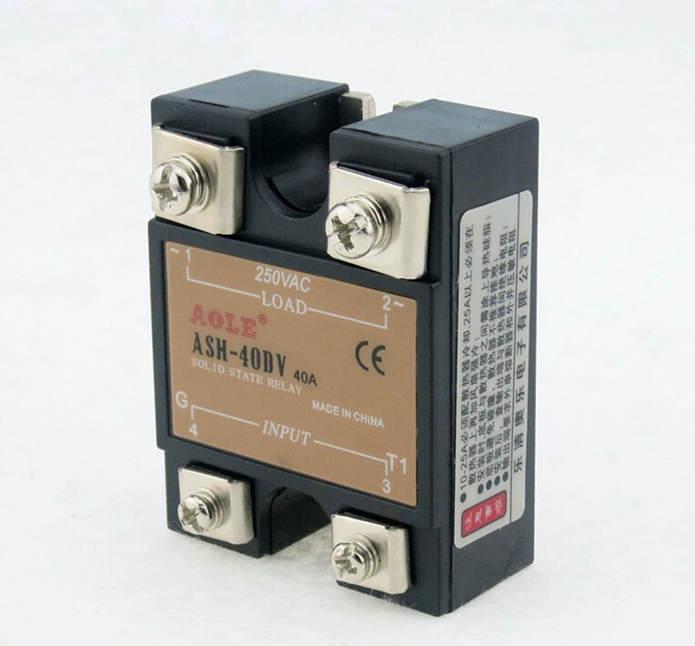 Single Phase Solid State Relay ASH-40DV Blister Pressure Regulating SSR-25DV