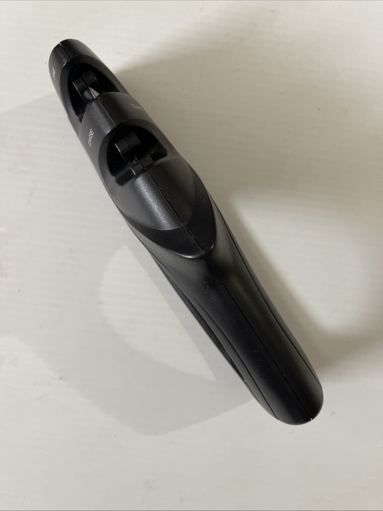 2 Stage Coarse Fine Ceramic Hand Held Knife Black Sharpener