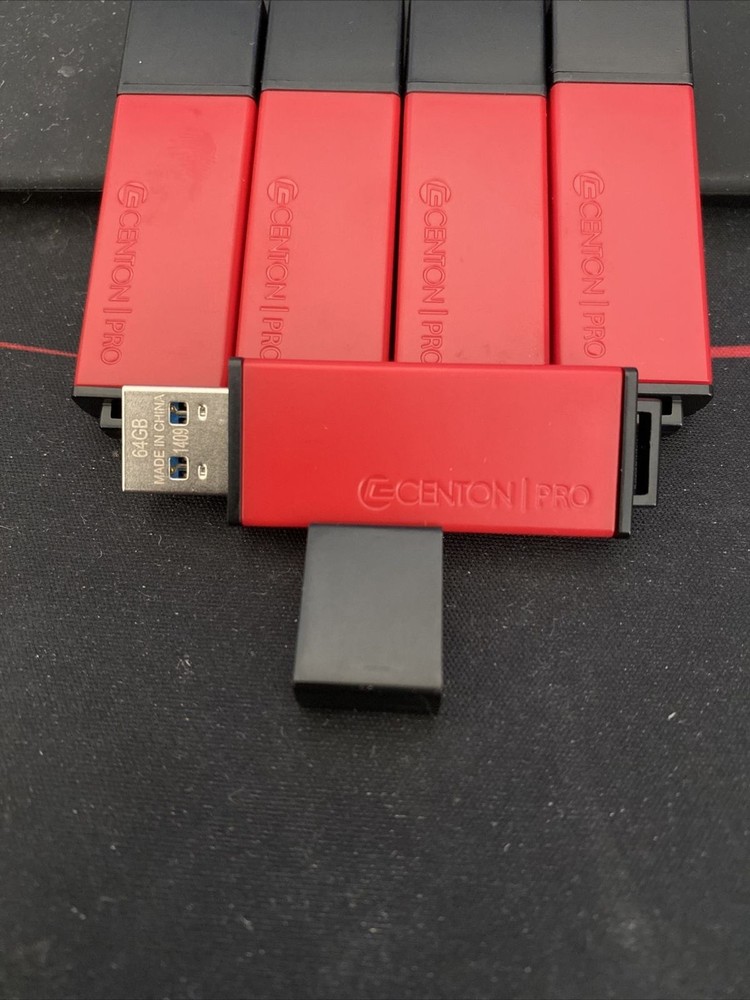 Centon 64GB USB 3.0 Flash Drive Bundle – Pack of 5 New