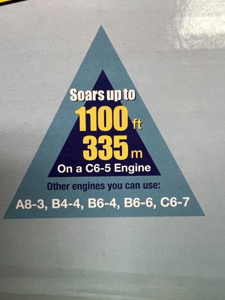 Estes Taser Flying Model Rocket Launch Set #1491 (NEW)