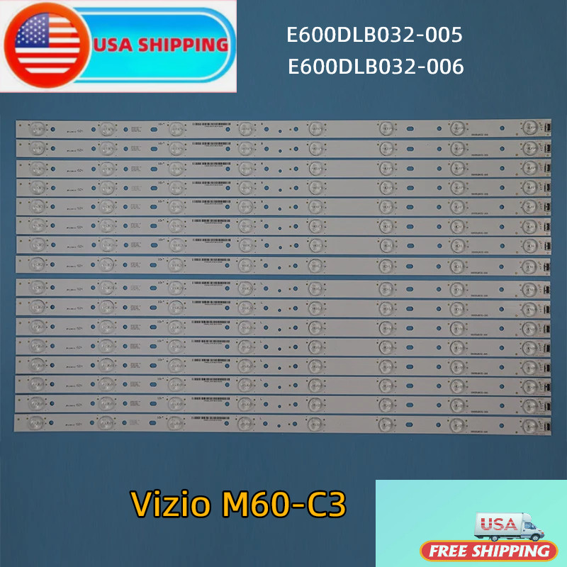 VIZIO M60-C3 LED BACKLIGHT STRIP E600DLB032-006 E600DLB032-006