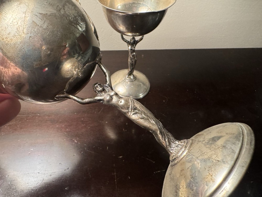 Sterling Silver Nude Goblets - Magnificent