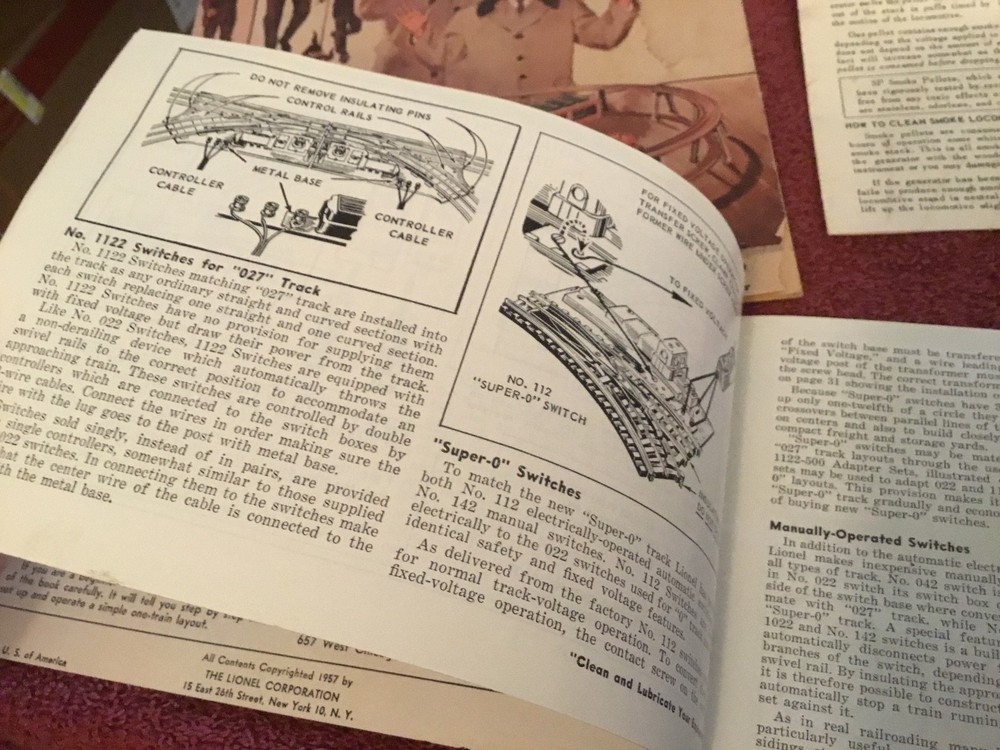 Vintage Lionel Catalogs and Booklets