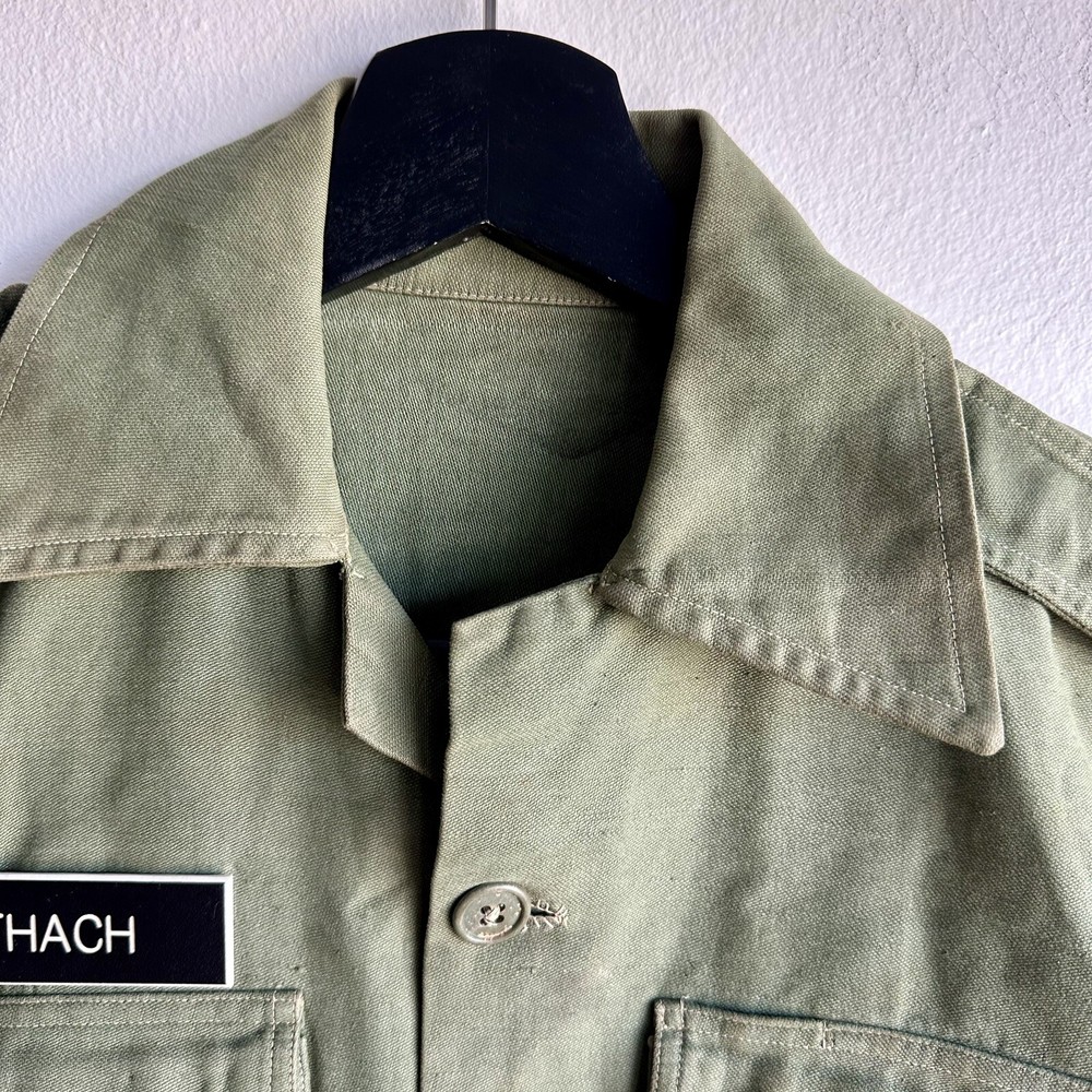 Vietnam War ARVN Uniform Jacket W/ Name Plate
