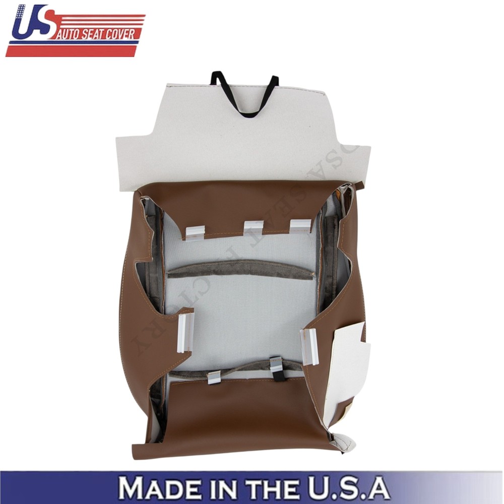 2015-2017 For Subaru Outback Leatherette Driver Bottom Seat Cover Java Brown