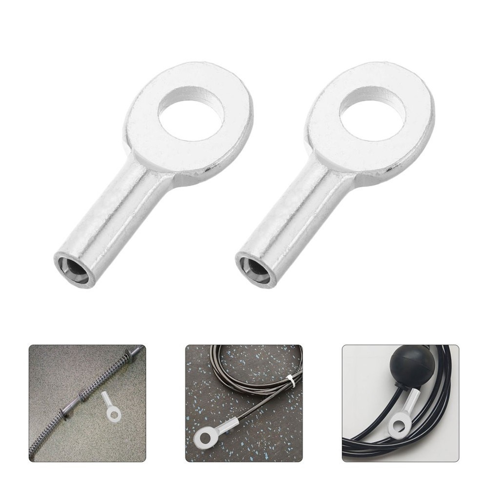 6 Pcs Fitness Equipment Connectors Stopper Cable Joint Interface Replacement
