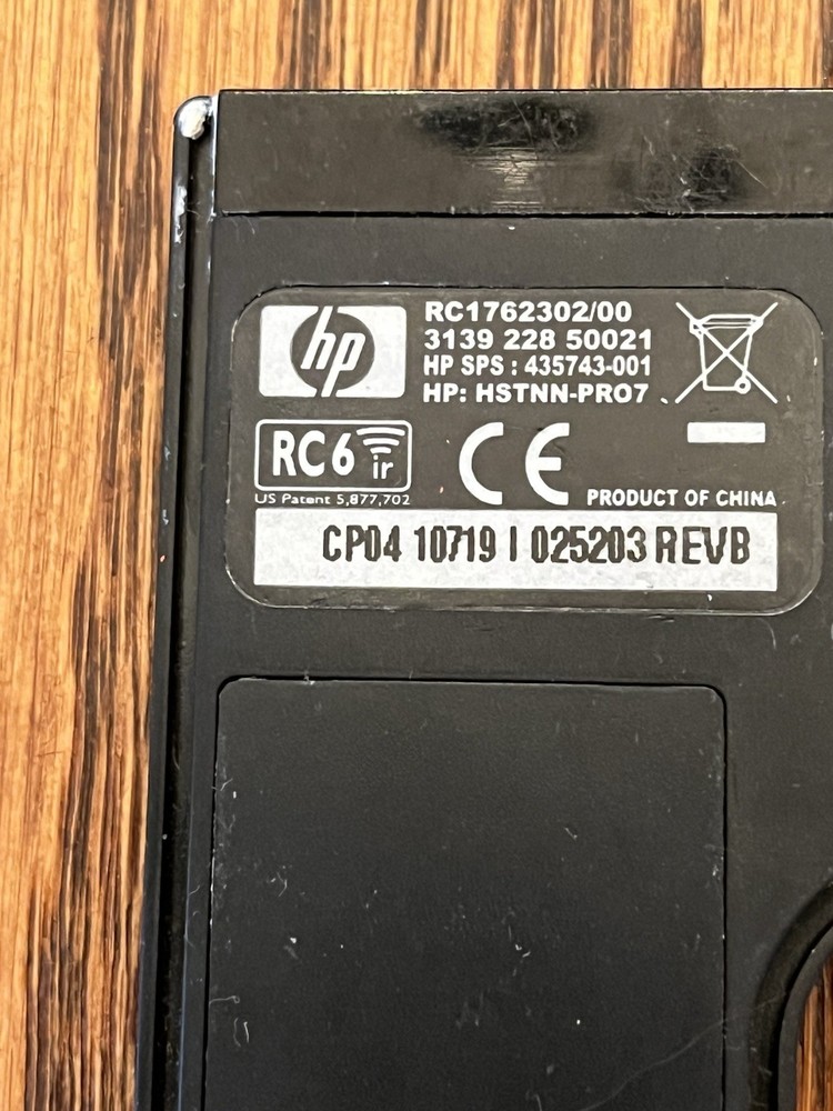 Vintage HP Laptop Remote Control