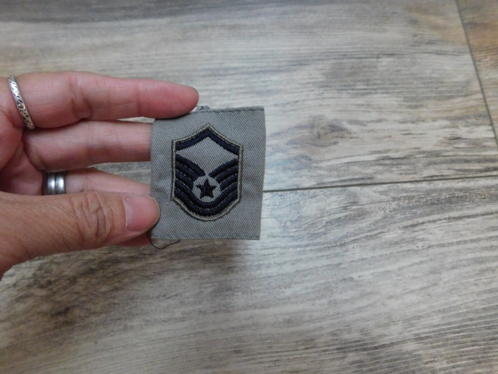US AIR FORCE MASTER SERGEANT RANK LOOP FOR GORE TEX JACKET