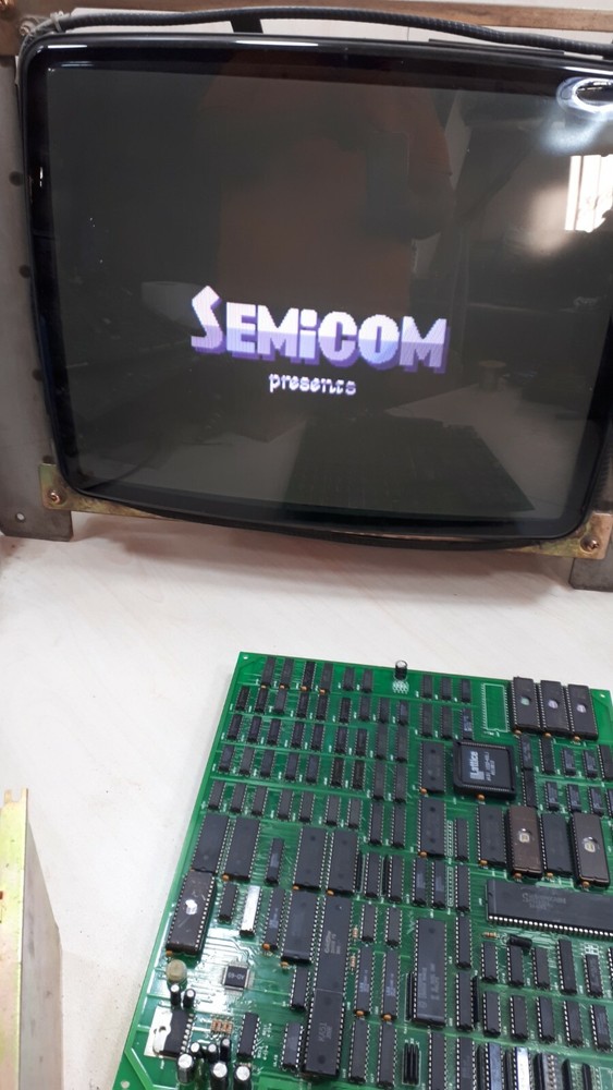 hyper pacman PCB Board JAMMA orıjınal