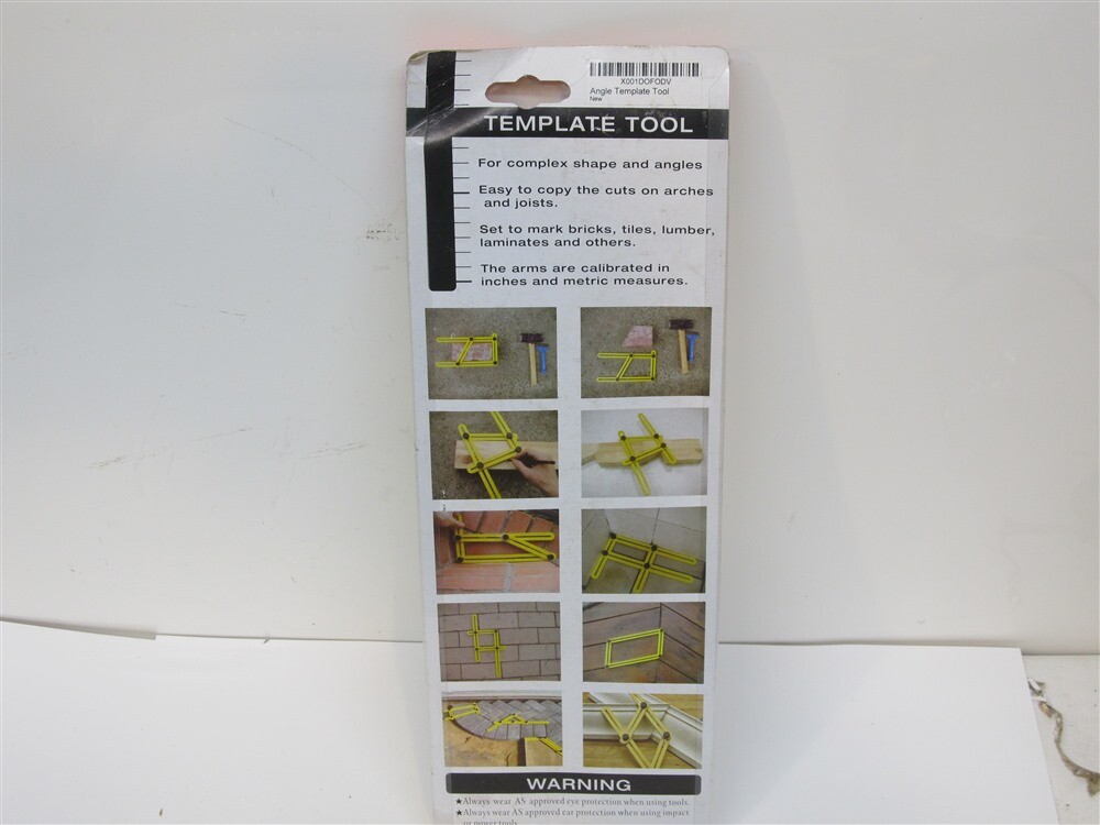 X001DOFODV, Angle Template Tool