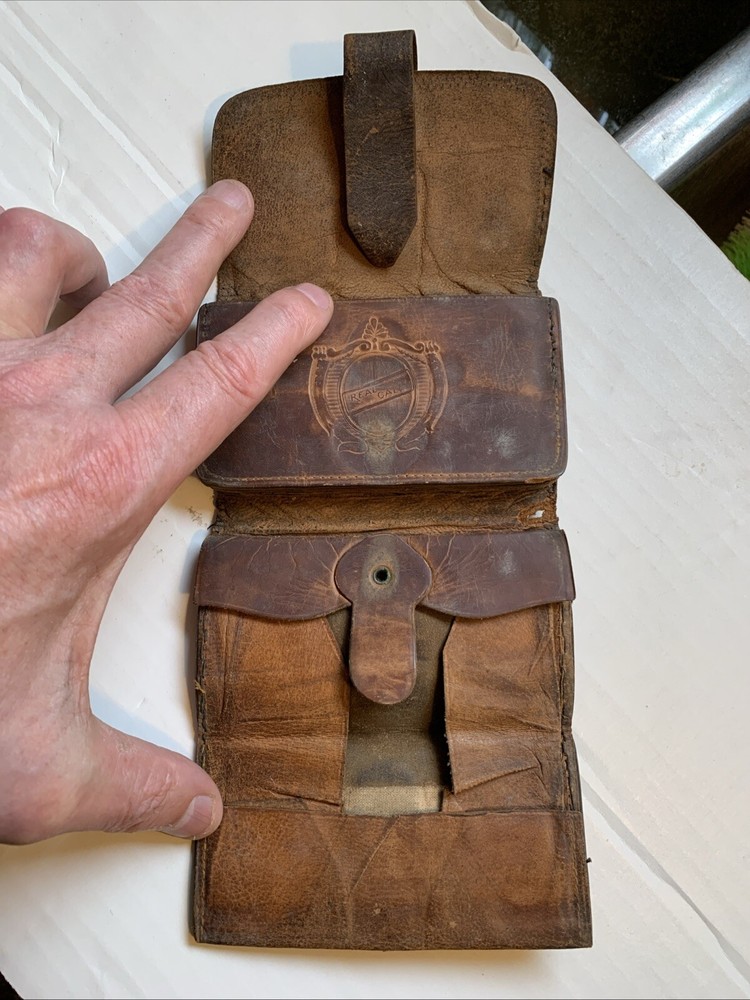 Civil War Era Leather Wallet