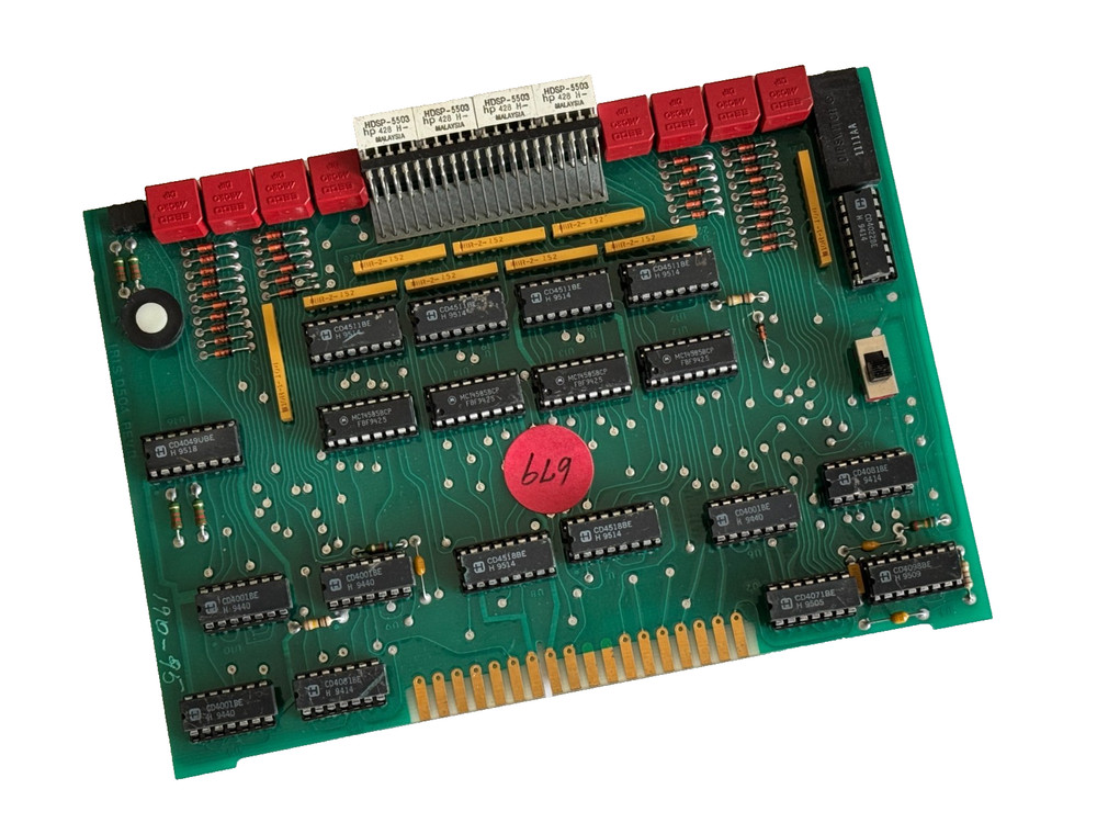 USED IRIS D504 REV. B Circuit Board