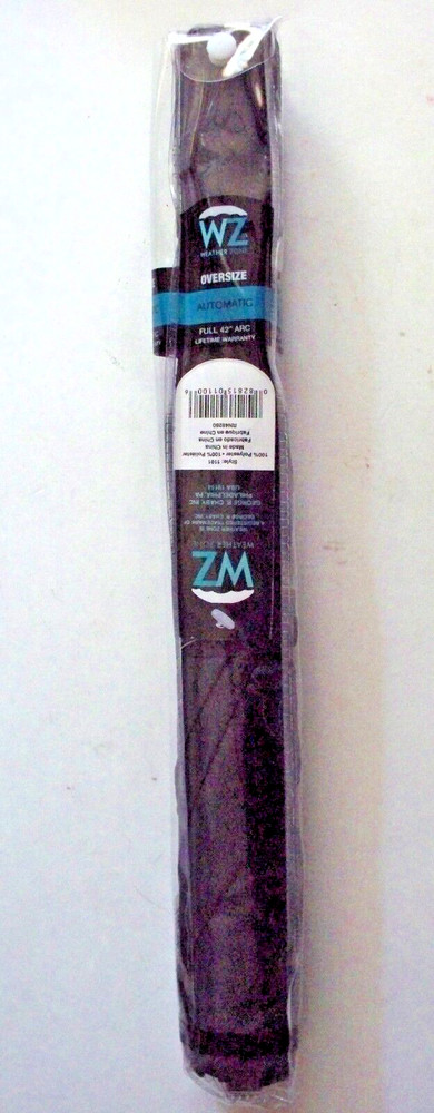Weather Station - 42" ARC Automatic opening umbrella windproof frame Black