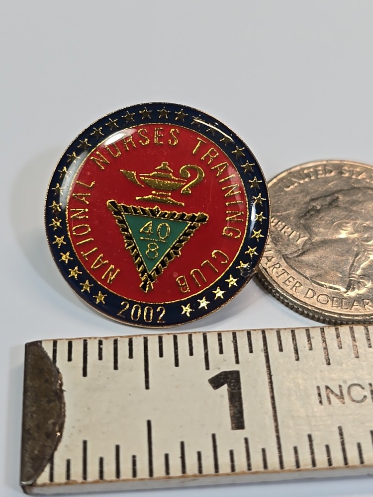 National Nurses Training Club 40/8 Lapel Pin