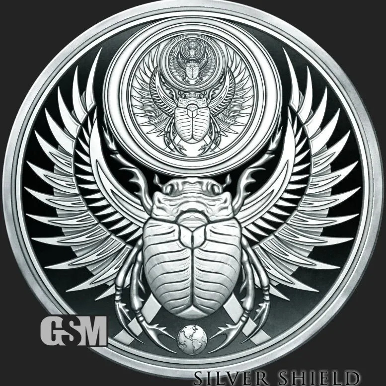 2022 SILVER SHIELD CONSCIENTIA ETERNITY BRAVO 1 OZ SIVER PROOF