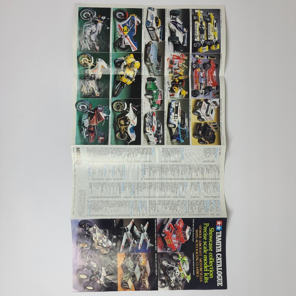 Vintage Tamiya Model Kits Catalog Brochure Frog, Grasshopper