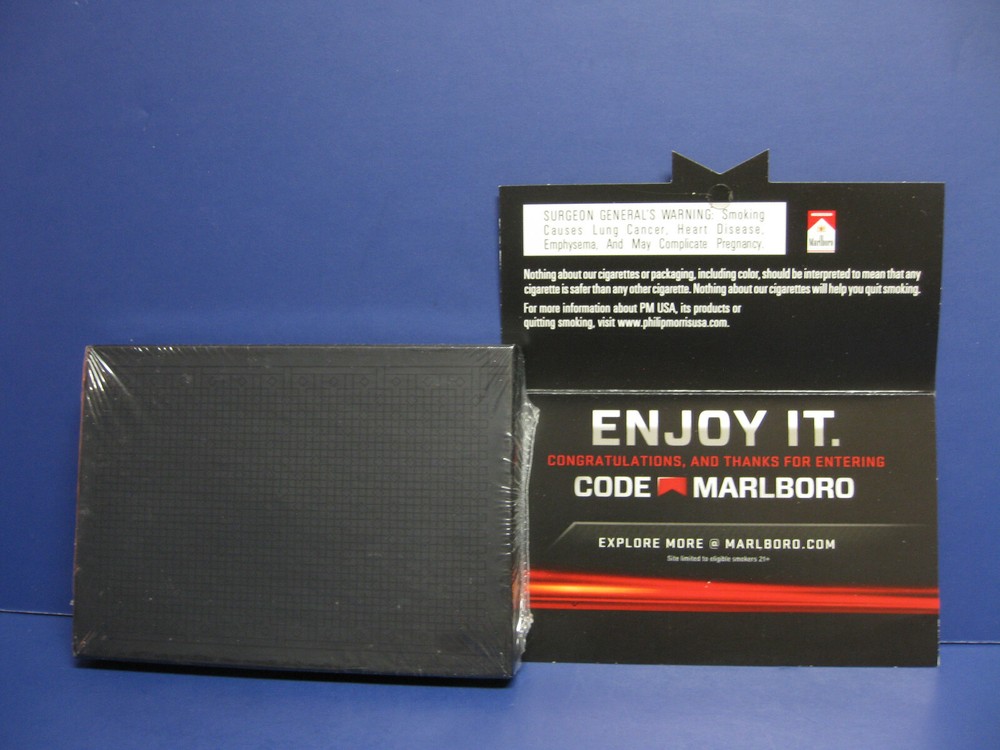 MARLBORO PLAYING CARDS 2 DECKS SEALED - Never Opened - Unknown design on decks