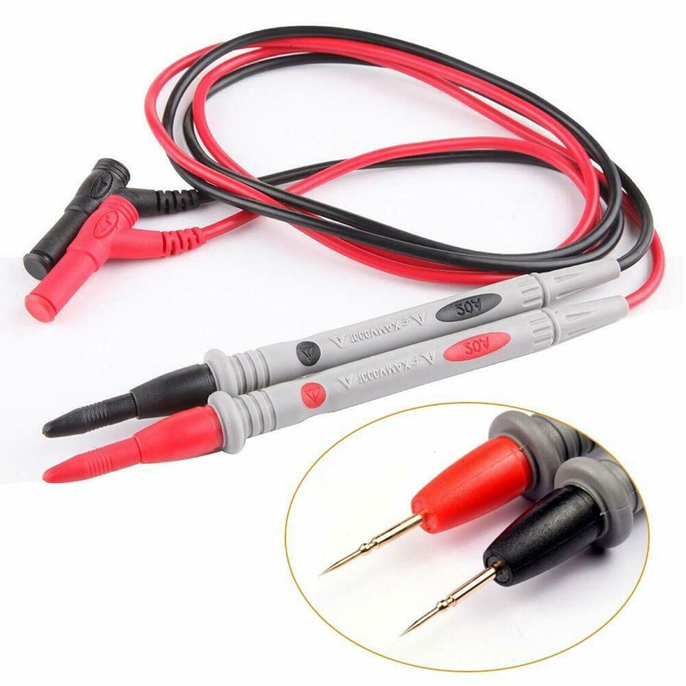 Multimeter Voltmeter Cable Ultra Fine Needle Tester Unique Probe Test Lead cord