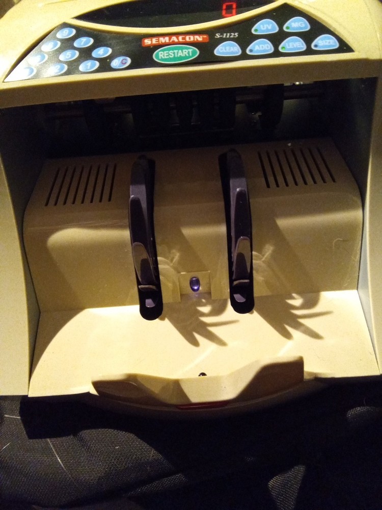 Semacon S-1125 "Working Condition" Digital Money Counter