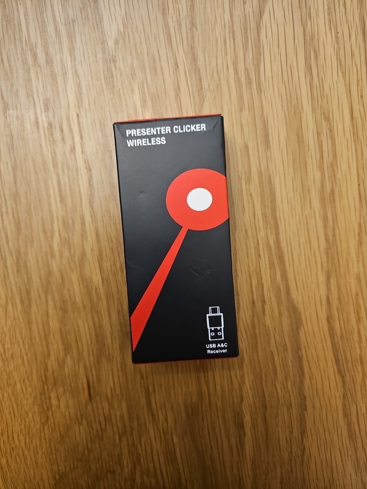 Wireless Presenter Remote Clicker With Pointer