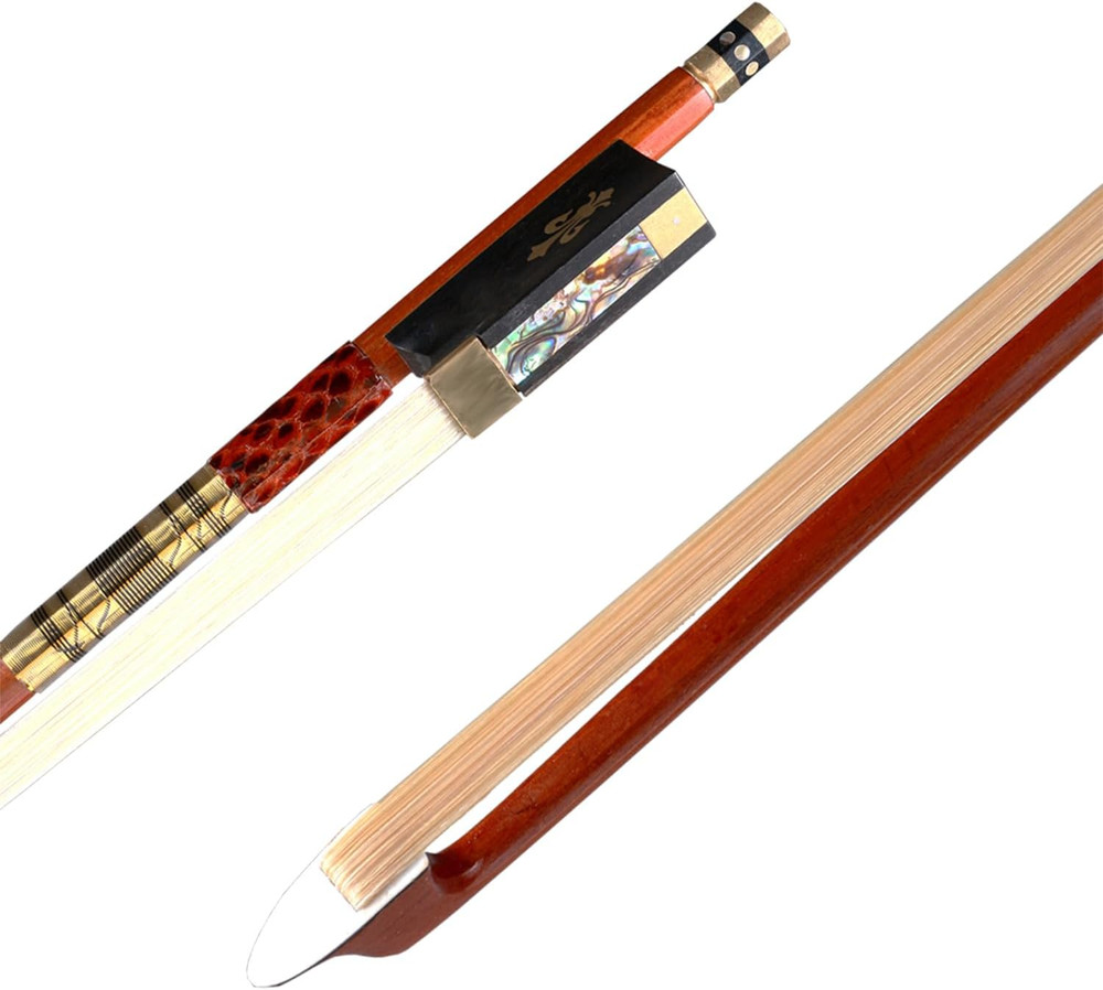 AMZZ Master 4/4 Full Size Pernambuco Violin Bow – Professional Handmade Concert