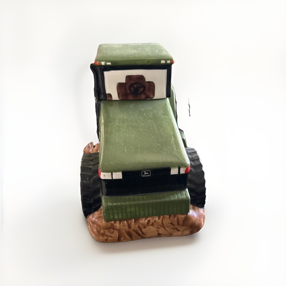 John Deere Tractor Cookie Jar, Licensed by Gibson Ceramic