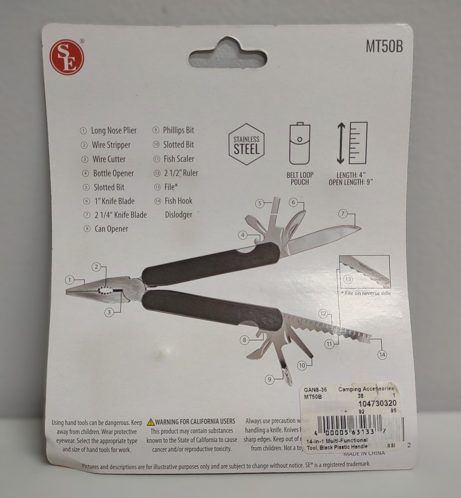 14-IN-1 Pocket Tool Survivor Series