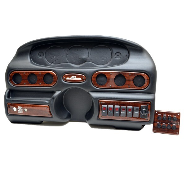 Ski Centurion Boat Steering Dash Panel | 28 1/2 x 17 Inch Charcoal