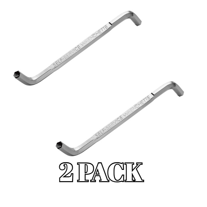 InSinkErator WRN-00 Jam-Buster Wrench,Silver PACK OF 2