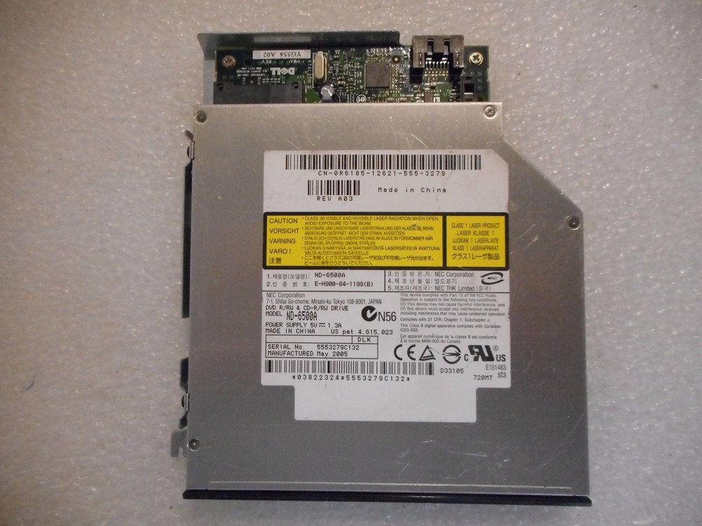 NEC ND-6500A DVD±RW Drive (+R Dual Layer) with TRAY
