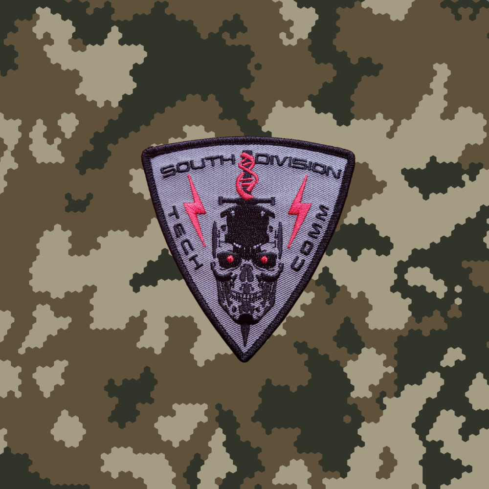 Terminator, T2, T-800 Resistance TECH COM Kyle morale airsoft hook + loop patch