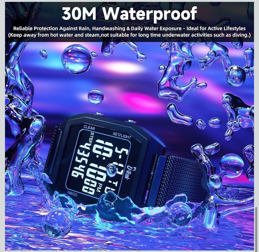 3D Pedometer Watches