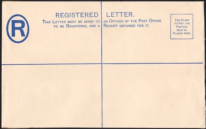 BERMUDA GVI 3d registered envelope unused..................................A9982