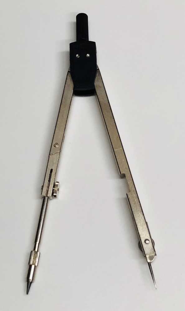 Vintage Helix Drafting Compass in Plastic Case