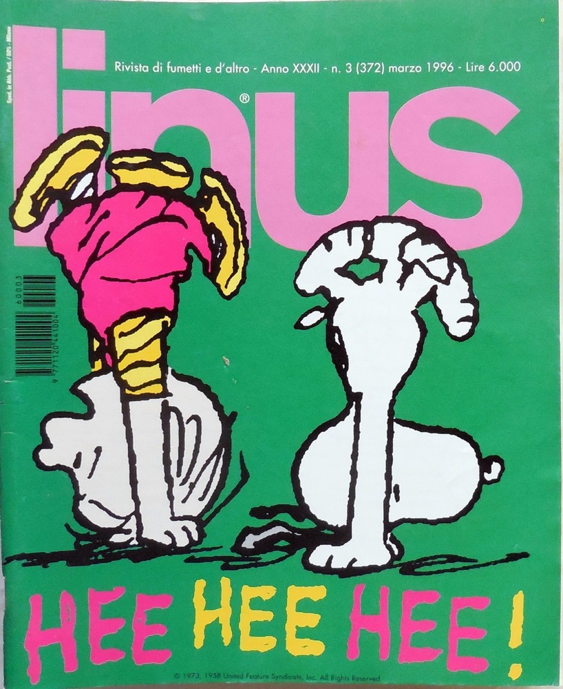 LINUS COMIC MAGAZINE N.3 1996