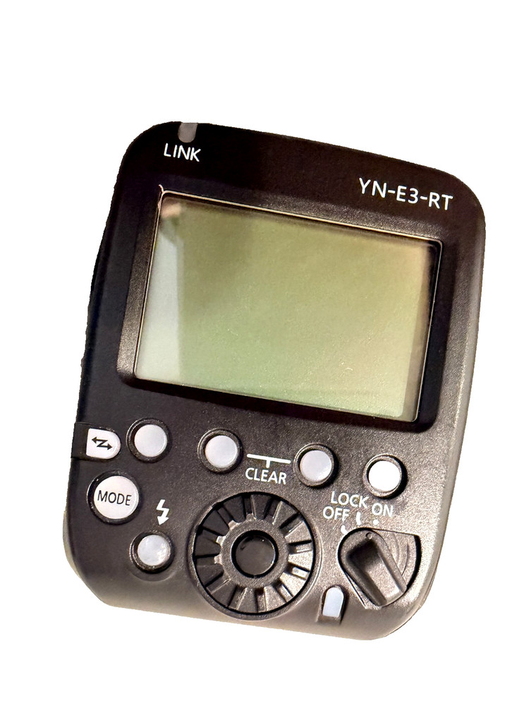 Yongnuo YN-E3-RT Wireless Speedlite Transmitter Trigger for Canon Working & Box