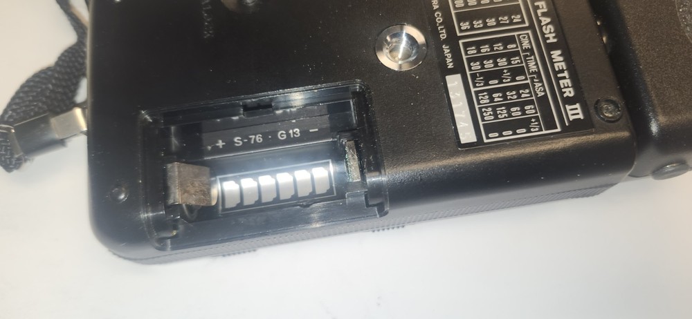 Minolta Flash Meter III light meter + CASE - TESTED - WORKS